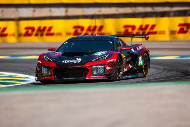 FIA WEC - 6 HOURS OF SAO PAULO 2026 34 DEMPSEY Peter (irl), EASTWOOD Charlie (irl), YOLUC Salih (tur), Racing Team Turkey by TF, Corvette Z06 GT3.R 34, LM GT3, action during the 6 Hours of Sao Paulo 2026, 4th round of the 2026 FIA World Endurance Championship, from July 10 to 12, 2026 on the Interlagos Circuit in Sao Paulo, Brazil -  Copyright: xAndreaxLorenzinax