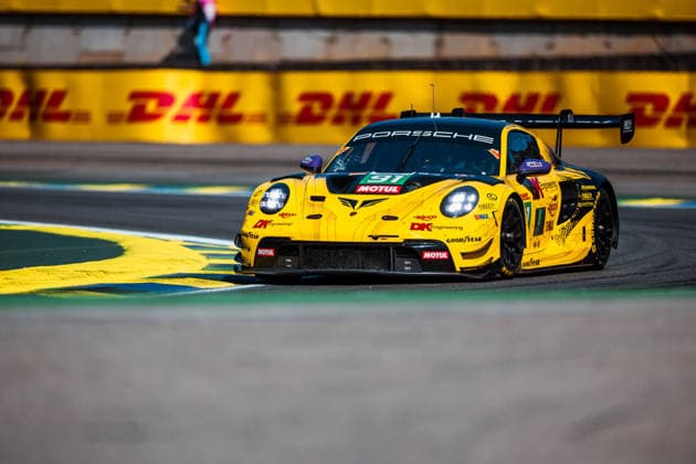 FIA WEC - 6 HOURS OF SAO PAULO 2026 91 BOGUSLAVSKIY Timur, COTTINGHAM James (gbr), GUVEN Ayhancan (tur), Manthey DK Engineering, Porsche 911 GT3 R (992.2) 91, LM GT3, action during the 6 Hours of Sao Paulo 2026, 4th round of the 2026 FIA World Endurance Championship, from July 10 to 12, 2026 on the Interlagos Circuit in Sao Paulo, Brazil -  Copyright: xAndreaxLorenzinax