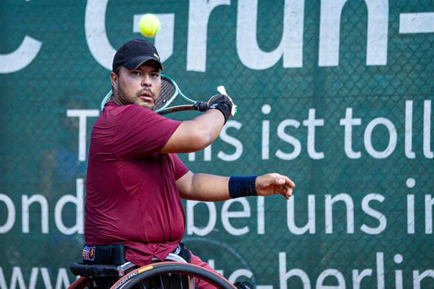 Leandro Pena BRA, 36. GERMAN OPEN 2026 - Beate Loddenkemper Trophy, Berlin, BTTC Grün-Weiß, 10.07.2026, *** Leandro Pena (BRA), 36th German Open 2026 Beate Loddenkemper Trophy, Berlin, BTTC Grün Weiß, July 10, 2026, Copyright: xClaudioxGärtnerx