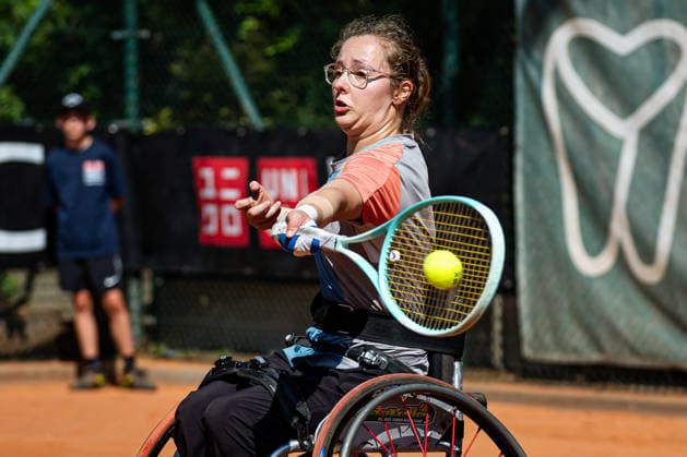 Charline Mayer FRA, 36. GERMAN OPEN 2026 - Beate Loddenkemper Trophy, Berlin, BTTC Grün-Weiß, 10.07.2026, *** Charline Mayer (FRA), 36, GERMAN OPEN 2026 Beate Loddenkemper Trophy, Berlin, BTTC Grün Weiß, July 10, 2026, Copyright: xClaudioxGärtnerx