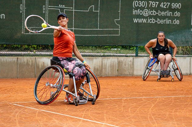 Imane Toubal ALG und Zoe Maras FRA, 36. GERMAN OPEN 2026 - Beate Loddenkemper Trophy, Berlin, BTTC Grün-Weiß, 10.07.2026, *** Imane Toubal (ALG) and Zoe Maras (FRA), 36th German Open 2026 Beate Loddenkemper Trophy, Berlin, BTTC Grün Weiß, July 10, 2026, Copyright: xClaudioxGärtnerx