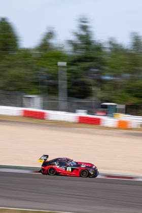 ADAC GT Masters, 7. + 8. Rennen Nürburgring 2026 21 Mercedes AMG GT3 Evo, SR Motorsport by Schnitzelalm: Jay Mo Härtling, Enrico Förderer - picture by Gruppe C Photography Nürburg Nürburgring Germany Copyright: xGruppexCxPhotographyx
