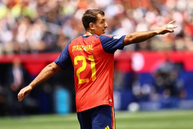 Mikel Oyarzabal of Spain Spain v Belgium, 2026 FIFA World Cup, WM, Weltmeisterschaft, Fussball Quarter-final, Football, Los Angeles Stadium, California, USA - 10 Jul 2026Los Angeles Los Angeles Stadium California (CA) United States of America  Copyright: xMichaelxZemanek Shutterstockx 16985789u