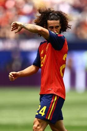 Marc Cucurella of Spain looks dejected Spain v Belgium, 2026 FIFA World Cup, WM, Weltmeisterschaft, Fussball Quarter-final, Football, Los Angeles Stadium, California, USA - 10 Jul 2026Los Angeles Los Angeles Stadium California (CA) United States of America  Copyright: xMichaelxZemanek Shutterstockx 16985789am