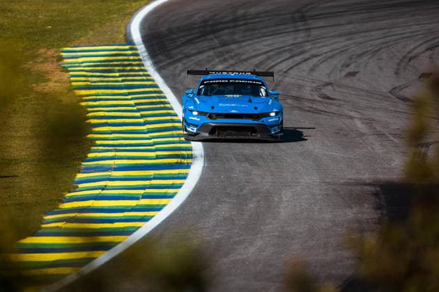 FIA WEC - 6 HOURS OF SAO PAULO 2026 88 GATTUSO Stefano (ita), LEVORATO Giammarco (ita), SARGEANT Logan (usa), Proton Competition, Ford Mustang GT3 Evo 88, LM GT3, action during the 6 Hours of Sao Paulo 2026, 4th round of the 2026 FIA World Endurance Championship, from July 10 to 12, 2026 on the Interlagos Circuit in Sao Paulo, Brazil -  Copyright: xAndreaxLorenzinax