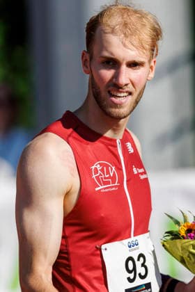 WETZLAR, GERMANY - JULY 10, 2026 : Lasse Schmitt (Königsteiner LV), winner of the 400m hurdles during the athletics meeting PUMA Fast Arms, Fast Legs at Stadion Wetzlar on July 10, 2026 in Wetzlar, Germany. Hessen Germany Copyright: xAxelxKohringx