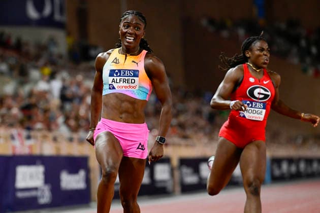 ATHLETISME : Meeting Herculis EBS - Diamond League - 10 07 2026 Julien Alfred - Meeting Herculis EBS on July, 10 2026 in Monaco. MonacoMonaco  Copyright: xWilliamxCannarellax