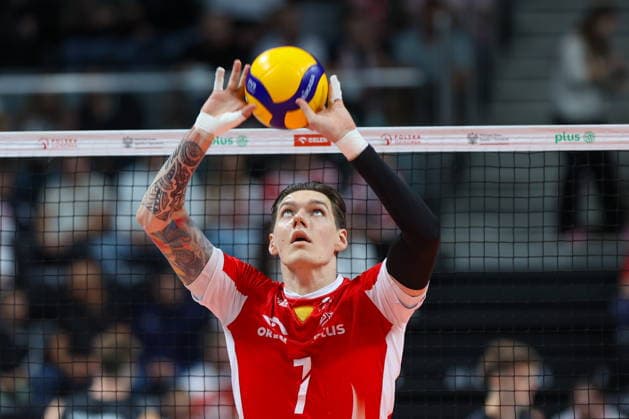 OLSZTYN 10.07.2026 TOWARZYSKI MECZ SIATKARZY: POLSKA - NIEMCY --- MENS VOLLEYBALL FRIENDLY MATCH IN OLSZTYN: POLAND - GERMANY BARTLOMIEJ LEMANSKI FOT. ANNA KLEPACZKO FOTOPYK NEWSPIX.PL --- newspix.pl POLAND OUT! 