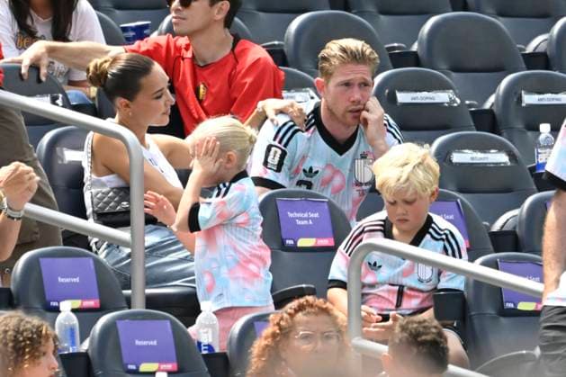 Spain vs Belgium - FIFA World Cup, WM, Weltmeisterschaft, Fussball 2026 LOS ANGELES, UNITED STATES OF AMERICA - JULY 10 : De Bruyne Kevin forward of Belgium looks dejected pictured during the FIFA World Cup 2026 round of 8 match between Spain and Belgium at the SoFi stadium on July 10, 2026 in Los Angeles, United States of America, 10 07 2026 Los Angeles United States of America  Copyright: xNicoxVereeckenx