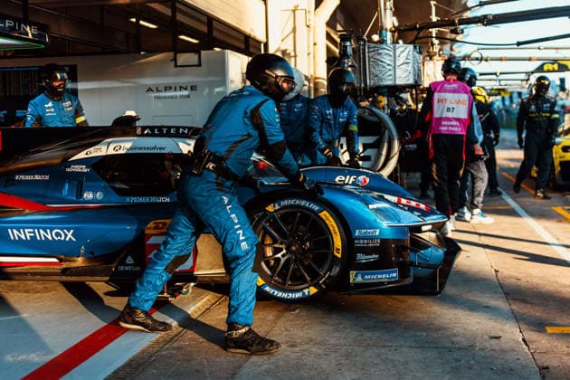 FIA WEC - 6 HOURS OF SAO PAULO 2026 35 FELIX DA COSTA Antonio (prt), HABSBURG Ferdinand (aut), MILESI Charles (fra), Alpine Endurance Team, Alpine A424 35, Hypercar, action during the 6 Hours of Sao Paulo 2026, 4th round of the 2026 FIA World Endurance Championship, from July 10 to 12, 2026 on the Interlagos Circuit in Sao Paulo, Brazil -  Copyright: xAndreaxLorenzinax