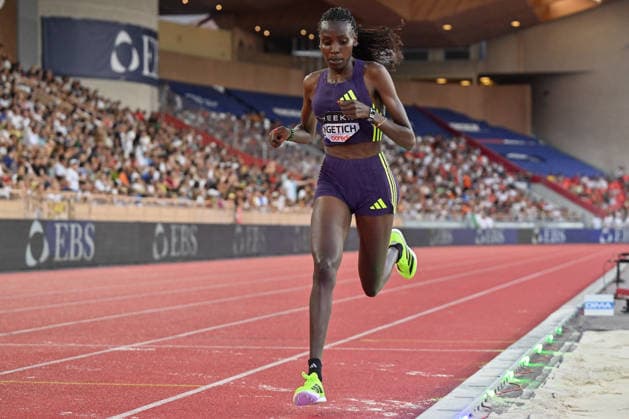TRACK AND FIELD - International Track and Field Meet - Herculis EBS Meet Photo by IPA ABACAPRESS.COM86578852 - Women s 3000m: Agnes Jebet Nggetich (KEN) won the race at the Meeting Herculis EBS, an international athletics meet held in Monaco, PrincPhoto by IPA ABACAPRESS.COMlity of Monaco, on July 10, 2026 Monaco  Copyright: xIPAxSport ABACAx