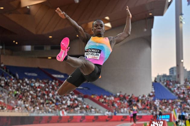 TRACK AND FIELD - International Track and Field Meet - Herculis EBS Meet Photo by IPA ABACAPRESS.COM86578867 - Men s Long Jump: Jorge A. HODELIN (CUB) at the Meeting Herculis EBS, an international athletics meet in Monaco, PrincPhoto by IPA ABACAPRESS.COMlity of Monaco, July 10, 2026 Monaco  Copyright: xIPAxSport ABACAx