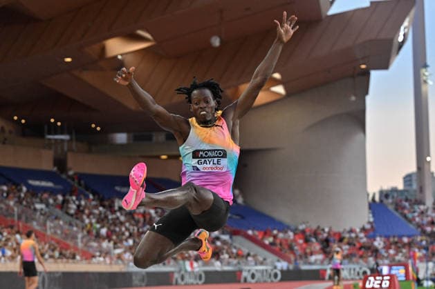 TRACK AND FIELD - International Track and Field Meet - Herculis EBS Meet Photo by IPA ABACAPRESS.COM86578860 - Men s Long Jump: Tajay GAYLE (JAM) at the Herculis EBS Meeting, an international athletics competition in Monaco, PrincPhoto by IPA ABACAPRESS.COMlity of Monaco, July 10, 2026 Monaco  Copyright: xIPAxSport ABACAx