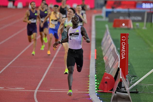 TRACK AND FIELD - International Track and Field Meet - Herculis EBS Meet Photo by IPA ABACAPRESS.COM86578853 - 1000m Men: Emmanuel WANYONYI (KEN), the winner at the Meeting Herculis EBS, an international athletics meet in Monaco, PrincPhoto by IPA ABACAPRESS.COMlity of Monaco, on July 10, 2026 Monaco  Copyright: xIPAxSport ABACAx
