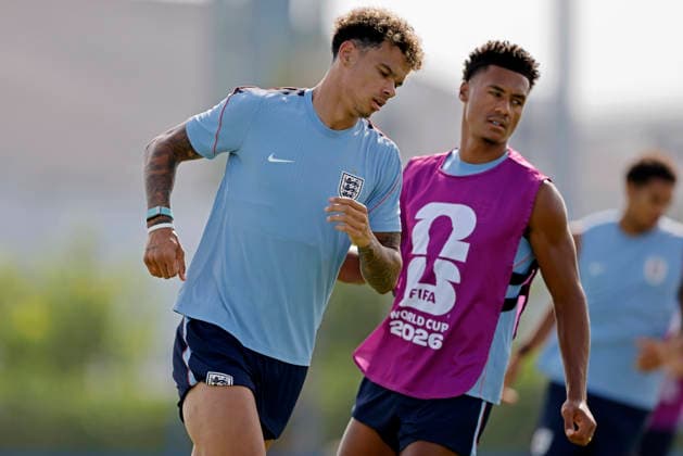 July 10, 2026, Fort Lauderdale, Florida, United States: Nico O Reilly of England during the training session one day ahead of the FIFA World Cup, WM, Weltmeisterschaft, Fussball 2026 quarterfinals match between Norway and England, at Inter Miami CF Stadium in Fort Lauderdale, Florida, United States on July 10, 2026. Photo: DiaEsportivo FIFA World Cup 2026, England Training Session, Fort Lauderdale, United States  - ZUMAh208 20260710_zsp_h208_024 Copyright: xHeulerxAndreyx