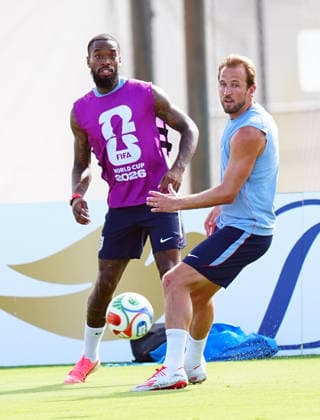 England prepares for FIFA World Cup, WM, Weltmeisterschaft, Fussball Quarter Finals MIAMI, UNITED STATES - JULY 10: Harry Kane of England attends a training session lead by the head coach Thomas Tuchel before the FIFA World Cup quarter finals clash against Norway in Miami, Florida, United States on July 10, 2026. Evrim Aydin Anadolu Miami United States. Editorial use only. Please get in touch for any other usage.  Copyright: x2026xAnadoluxEvrimxAydinx