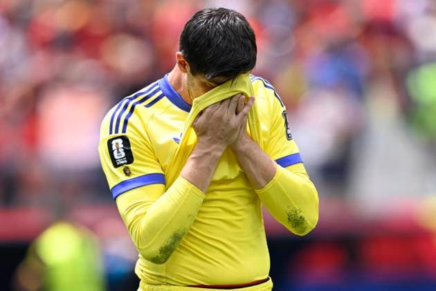 Spain vs Belgium - FIFA World Cup, WM, Weltmeisterschaft, Fussball 2026 LOS ANGELES, UNITED STATES OF AMERICA - JULY 10 : Courtois Thibaut goalkeeper in tears after the FIFA World Cup 2026 round of 8 match between Spain and Belgium at the SoFi stadium on July 10, 2026 in Los Angeles, United States of America, 10 07 2026 Los Angeles United States of America  Copyright: xNicoxVereeckenx