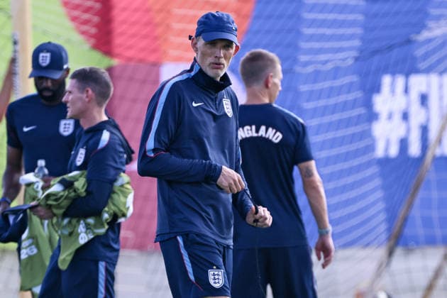 July 10, 2026, Fort Lauderdale, Florida, USA: Thomas Tuchel of England attends a England soccer team training session prior to a World Cup 26 Quarter-Final match between England and Norway. Soccer 2026: World Cup 26 - England Training.  - ZUMAa257 20260710_zsp_a257_033 Copyright: xChrisxArjoonx