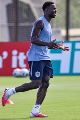 July 10, 2026, Fort Lauderdale, Florida, USA: Marc Guehi 6 of England participates in an England soccer team training session prior to a World Cup 26 Quarter-Final match between England and Norway. Soccer 2026: World Cup 26 - England Training.  - ZUMAa257 20260710_zsp_a257_064 Copyright: xChrisxArjoonx