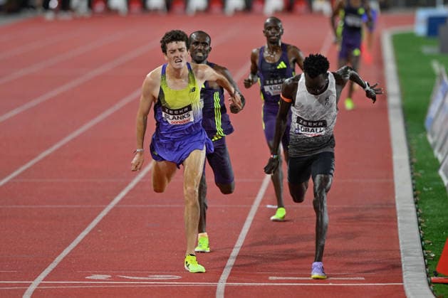 IPA86591640 - Dominic Lokinyomo LOBALU (SUI), the winner; Jacob KROP (KEN); Graham BLANKS (USA) at the Meeting Herculis EBS, an international athletics meet in Monaco, Principality of Monaco, on July 10, 2026  Copyright: xDaniloxVigo IPAxSportx xx 86591640
