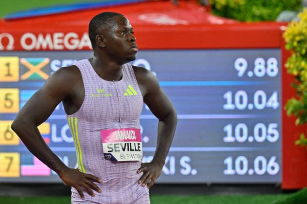 TRACK AND FIELD - International Track and Field Meet - Herculis EBS Meet Photo by IPA ABACAPRESS.COM86591687 - Dominic Lokinyomo LOBALU (SUI), the winner; Jacob KROP (KEN); Graham BLANKS (USA) at the Meeting Herculis EBS, an international athletics meet in Monaco, PrincPhoto by IPA ABACAPRESS.COMlity of Monaco, on July 10, 2026 Monaco  Copyright: xIPAxSport ABACAx