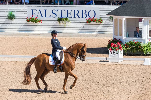 260711 Tosca Visser Van Der Meulen of Netherlands with horse Jackson competes in FEI Dressage Nations Cup Grand Prix during the Falsterbo Horse Show on July 11, 2026 in Falsterbo. Photo: Christian Örnberg BILDBYRAN COP 166 CO0710 ridsport equestrian falsterbo horse show ridsportlaget bbeng fei dressage nations cup grand prix *** July 11, 2026: Tosca Visser Van Der Meulen of the Netherlands, riding Jackson, competes in the FEI Dressage Nations Cup Grand Prix during the Falsterbo Horse Show on July 11, 2026 in Falsterbo. Photo by Christian Örnberg, BILDBYRAN COP 166 CO0710 equestrian sports Falsterbo Horse Show Ridsportlaget BBENG FEI Dressage Nations Cup Grand Prix  Copyright: CHRISTIANxÖRNBERG BB260711CO001
