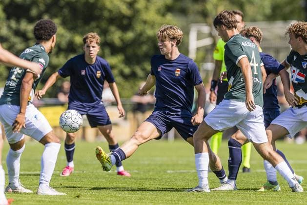 OISTERWIJK , 11-07-2026 , Sportpark Den Donk , season 2026 2027 , Dutch Eredivisie football , match between Willlem II and FC Eindhoven (friedly) , picture shows Willem II player Stef Schreuders Willem II - Eindhoven (friendly)  x204975625x Copyright: