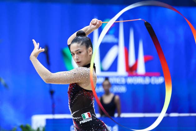 OTHER - Gymnastics - Rhythmic gymnastics, Rhythmische Sportgymnastik, RSG - 2026 FIG World Cup Photo by IPA ABACAPRESS.COM86591993 - Sofia RAFFAELI (ITA) during the Rhythmic Gymnastics World Cup Final at the Unipol Forum, Milan, Italy, on July 11, 2026, during the Rhythmic Gymnastics - FIG World Cup 2026, held in Assago (MI), Italy, on July 11, 2026 Assago (MI) Italy  Copyright: xIPAxSport ABACAx