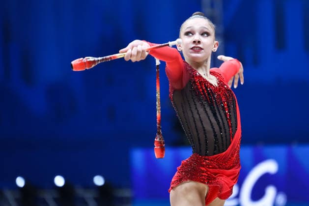 OTHER - Gymnastics - Rhythmic gymnastics, Rhythmische Sportgymnastik, RSG - 2026 FIG World Cup Photo by IPA ABACAPRESS.COM86592010 - Arina KOVSHOVA (RUS) during the Rhythmic Gymnastics World Cup Final at the Unipol Forum, Milan, Italy, on July 11, 2026, during the Rhythmic Gymnastics - FIG World Cup 2026, Gymnastics in Assago (MI), Italy, July 11, 2026 Assago (MI) Italy  Copyright: xIPAxSport ABACAx