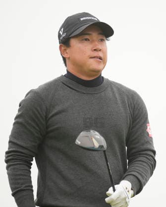 NORTH BERWICK, SCOTLAND - JULY 11: Yuto Katsuragawa walks from the second tee during Round 3 of the Genesis Scottish Open at the Renaissance Club, North Berwick on July 11, 2026 in North Berwick, Scotland Genesis Scottish Open Round 3