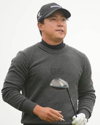 NORTH BERWICK, SCOTLAND - JULY 11: Yuto Katsuragawa walks from the second tee during Round 3 of the Genesis Scottish Open at the Renaissance Club, North Berwick on July 11, 2026 in North Berwick, Scotland Genesis Scottish Open Round 3