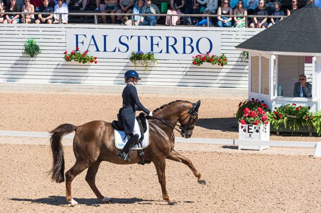 260711 Beata Söderberg of Sweden with horse Talento 4 competes in FEI Dressage Nations Cup Grand Prix during the Falsterbo Horse Show on July 11, 2026 in Falsterbo. Photo: Christian Örnberg BILDBYRAN COP 166 CO0710 ridsport equestrian falsterbo horse show ridsportlaget bbeng fei dressage nations cup grand prixsverige sweden *** July 11, 2026: Beata Söderberg of Sweden, riding Talento 4, competes in the FEI Dressage Nations Cup Grand Prix during the Falsterbo Horse Show on July 11, 2026 in Falsterbo. Photo by Christian Örnberg, BILDBYRAN COP 166 CO0710 equestrian sports Falsterbo Horse Show Ridsportlaget BBENG FEI Dressage Nations Cup Grand Prix Sweden  Copyright: CHRISTIANxÖRNBERG BB260711CO019