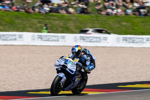 GER, Großer Preis von Deutschland, MotoGP. 11. Lauf, FIM Motorrad-Weltmeisterschaft. 11.07.2026, Sachsenring, Hohenstein-Ernstthal, GER, Großer Preis von Deutschland, MotoGP. 11. Lauf, FIM Motorrad-Weltmeisterschaft. 73, Alex Marquez, BK8 Gresini Racing MotoGP Â Foto: Alexander Trienitz Hohenstein-Ernstthal Sachsenring Sachsen Deutschland *** GER, German Grand Prix, MotoGP Round 11, FIM Motorcycle World Championship, July 11, 2026, Sachsenring, Hohenstein Ernstthal, GER, German Grand Prix, MotoGP Round 11, FIM Motorcycle World Championship 73, Alex Marquez, BK8 Gresini Racing MotoGP Photo by Alexander Trienitz, Hohenstein Ernstthal, Sachsenring, Saxony, Germany