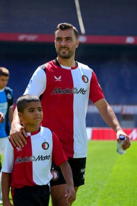 Friendly: Feyenoord Rotterdam v Club Brugge KV Rotterdam - Charles Vanhoutte of Feyenoord Rotterdam before the second friendly in preperation of the 2026 2027. The match is set between Feyenoord Rotterdam and Club Brugge KV at De Kuip on 11 July 2026 in Rotterdam, The Netherlands. (Hero Images Yannick Verhoeven) Copyright: xYannickxVerhoevenx