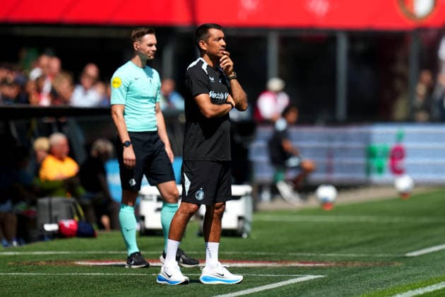 Friendly: Feyenoord Rotterdam v Club Brugge KV Rotterdam - Coach Giovanni van Bronkhorst of Feyenoord Rotterdam during the second friendly in preperation of the 2026 2027. The match is set between Feyenoord Rotterdam and Club Brugge KV at De Kuip on 11 July 2026 in Rotterdam, The Netherlands. (Hero Images Yannick Verhoeven) Copyright: xYannickxVerhoevenx
