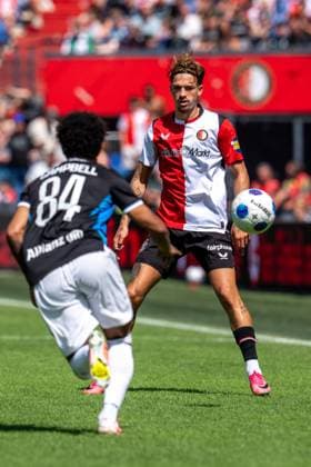 ROTTERDAM, 11-07-2026, Stadium Feijenoord de Kuip , Pre-season friendly Feyenoord - Club Brugge , Season 2026 2027 , Picture shows Feyenoord player Luciano Valente Feyenoord - Club Brugge  x204976330x Copyright:
