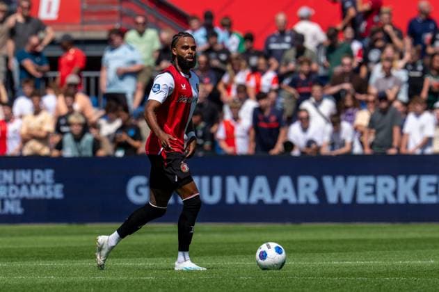 ROTTERDAM, 11-07-2026, Stadium Feijenoord de Kuip , Pre-season friendly Feyenoord - Club Brugge , Season 2026 2027 , Picture shows Feyenoord player Jeremiah St. Juste Feyenoord - Club Brugge  x204976334x Copyright: