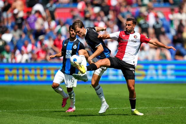 Friendly: Feyenoord Rotterdam v Club Brugge KV Rotterdam - Charles Vanhoutte of Feyenoord Rotterdam during the second friendly in preperation of the 2026 2027. The match is set between Feyenoord Rotterdam and Club Brugge KV at De Kuip on 11 July 2026 in Rotterdam, The Netherlands. (Hero Images Yannick Verhoeven) Copyright: xYannickxVerhoevenx