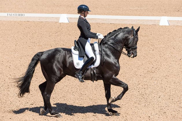 260711 Leonie Richter of Germany with horse Lord Europe competes in FEI Dressage Nations Cup Grand Prix during the Falsterbo Horse Show on July 11, 2026 in Falsterbo. Photo: Christian Örnberg BILDBYRAN COP 166 CO0710 ridsport equestrian falsterbo horse show ridsportlaget bbeng fei dressage nations cup grand prixtyskland germany *** July 11, 2026: Leonie Richter of Germany, riding Lord Europe, competes in the FEI Dressage Nations Cup Grand Prix during the Falsterbo Horse Show on July 11, 2026 in Falsterbo. Photo by Christian Örnberg, BILDBYRAN COP 166 CO0710 equestrian sports Falsterbo Horse Show Ridsportlaget BBENG FEI Dressage Nations Cup Grand Prix Germany  Copyright: CHRISTIANxÖRNBERG BB260711CO072