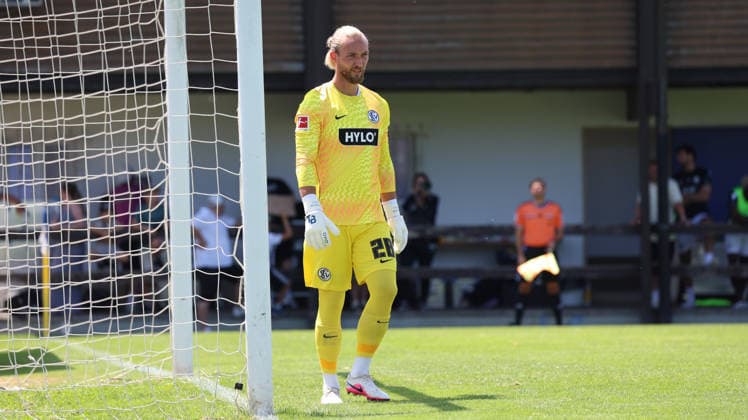 11.07.2026, xrekx, Fussball Testspiel, SV Elversberg - FC Thun v.l. Tim Boss (SV 07 Elversberg) (DFL DFB REGULATIONS PROHIBIT ANY USE OF PHOTOGRAPHS as IMAGE SEQUENCES and or QUASI-VIDEO) Rust *** July 11, 2026, xrekx, Soccer Friendly Match, SV Elversberg vs. FC Thun, Tim Boss, SV 07 Elversberg. DFL and DFB regulations prohibit any use of photographs as image sequences and or quasi-video. Rust