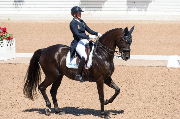 260711 Anita Roslund of Sweden with horse Fontanell competes in FEI Dressage Nations Cup Grand Prix during the Falsterbo Horse Show on July 11, 2026 in Falsterbo. Photo: Christian Örnberg BILDBYRAN COP 166 CO0710 ridsport equestrian falsterbo horse show ridsportlaget bbeng fei dressage nations cup grand prixsverige sweden *** July 11, 2026: Anita Roslund of Sweden, riding Fontanell, competes in the FEI Dressage Nations Cup Grand Prix during the Falsterbo Horse Show on July 11, 2026 in Falsterbo. Photo by Christian Örnberg, BILDBYRAN COP 166 CO0710 equestrian sports Falsterbo Horse Show Ridsportlaget BBENG FEI Dressage Nations Cup Grand Prix Sweden  Copyright: CHRISTIANxÖRNBERG BB260711CO080