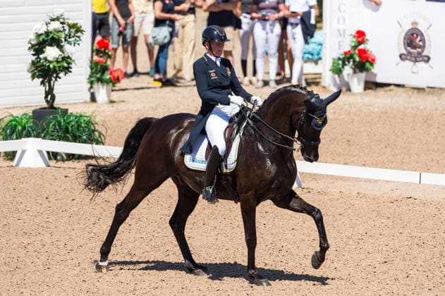 260711 Anita Roslund of Sweden with horse Fontanell competes in FEI Dressage Nations Cup Grand Prix during the Falsterbo Horse Show on July 11, 2026 in Falsterbo. Photo: Christian Örnberg BILDBYRAN COP 166 CO0710 ridsport equestrian falsterbo horse show ridsportlaget bbeng fei dressage nations cup grand prixsverige sweden *** July 11, 2026: Anita Roslund of Sweden, riding Fontanell, competes in the FEI Dressage Nations Cup Grand Prix during the Falsterbo Horse Show on July 11, 2026 in Falsterbo. Photo by Christian Örnberg, BILDBYRAN COP 166 CO0710 equestrian sports Falsterbo Horse Show Ridsportlaget BBENG FEI Dressage Nations Cup Grand Prix Sweden  Copyright: CHRISTIANxÖRNBERG BB260711CO083