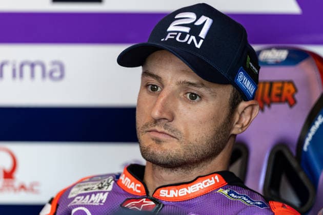 GER, Großer Preis von Deutschland, MotoGP. 11. Lauf, FIM Motorrad-Weltmeisterschaft. 11.07.2026, Sachsenring, Hohenstein-Ernstthal, GER, Großer Preis von Deutschland, MotoGP. 11. Lauf, FIM Motorrad-Weltmeisterschaft. 43, Jack Miller, Prima Pramac Yamaha MotoGP Â Foto: Alexander Trienitz Hohenstein-Ernstthal Sachsenring Sachsen Deutschland *** GER, German Grand Prix, MotoGP Round 11, FIM Motorcycle World Championship, July 11, 2026, Sachsenring, Hohenstein Ernstthal, GER, German Grand Prix, MotoGP Round 11, FIM Motorcycle World Championship 43, Jack Miller, Prima Pramac Yamaha MotoGP. Photo by Alexander Trienitz, Hohenstein Ernstthal, Sachsenring, Saxony, Germany