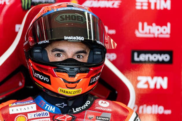 GER, Großer Preis von Deutschland, MotoGP. 11. Lauf, FIM Motorrad-Weltmeisterschaft. 11.07.2026, Sachsenring, Hohenstein-Ernstthal, GER, Großer Preis von Deutschland, MotoGP. 11. Lauf, FIM Motorrad-Weltmeisterschaft. 93, Marc Marquez, Ducati Lenovo Team Â Foto: Alexander Trienitz Hohenstein-Ernstthal Sachsenring Sachsen Deutschland *** GER, German Grand Prix, MotoGP Round 11, FIM Motorcycle World Championship, July 11, 2026, Sachsenring, Hohenstein Ernstthal, GER, German Grand Prix, MotoGP Round 11, FIM Motorcycle World Championship 93, Marc Marquez, Ducati Lenovo Team. Photo by Alexander Trienitz, Hohenstein Ernstthal, Sachsenring, Saxony, Germany