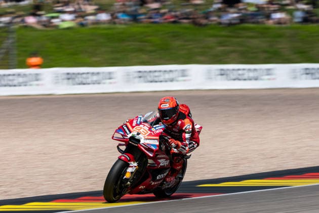 GER, Großer Preis von Deutschland, MotoGP. 11. Lauf, FIM Motorrad-Weltmeisterschaft. 11.07.2026, Sachsenring, Hohenstein-Ernstthal, GER, Großer Preis von Deutschland, MotoGP. 11. Lauf, FIM Motorrad-Weltmeisterschaft. 93, Marc Marquez, Ducati Lenovo Team Â Foto: Alexander Trienitz Hohenstein-Ernstthal Sachsenring Sachsen Deutschland *** GER, German Grand Prix, MotoGP Round 11, FIM Motorcycle World Championship, July 11, 2026, Sachsenring, Hohenstein Ernstthal, GER, German Grand Prix, MotoGP Round 11, FIM Motorcycle World Championship 93, Marc Marquez, Ducati Lenovo Team. Photo by Alexander Trienitz, Hohenstein Ernstthal, Sachsenring, Saxony, Germany