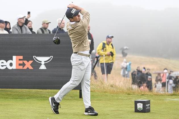 Scottish Open Day Three Viktor Hovland drives on hole 3 Day Three of the Genesis Scottish Open 2026 at The Renaissance Club, North Berwick 11 07 2026 UK Newspapers OUT Copyright: xJamiexJohnstonx FIL-23616-0030