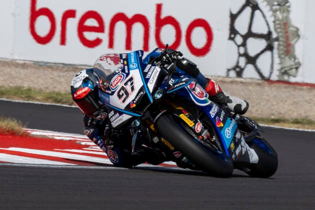 RECORD DATE NOT STATED 11th July 2026: Donington Park, Leicestershire, England; Motul FIM World Superbike Championship Donington 2025, Day 2; Xavi Vierge on his PATA Maxus Yamaha Yamaha YZF-R1 during Free Practice 3 TimxWilliams