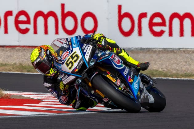 RECORD DATE NOT STATED 11th July 2026: Donington Park, Leicestershire, England; Motul FIM World Superbike Championship Donington 2025, Day 2; Andrea Locatelli on his PATA Maxus Yamaha Yamaha YZF-R1 during Free Practice 3 TimxWilliams