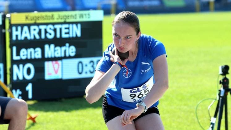 Leichtathletik Meisterschaft U16 U20 im Lohrheidestadion in Bochum Wattenscheid ** NUR FÜR REDAKTIONELLE ZWECKE ** EDITORIAL USE ONLY **<p>Leichtathletik Meisterschaft U16 U20 am Samstag den 11.Juli 2026 im Lohrheidestadion in Bochum Wattenscheid Foto : Frank Oppitz FUNKE Foto Services< p> Deutschland NRW Bochum Copyright: FrankxOppitz *** U16 and U20 Track and Field Championships at Lohrheidestadion in Bochum-Wattenscheid ** FOR EDITORIAL USE ONLY ** EDITORIAL USE ONLY ** p U16 and U20 Track and Field Championships on Saturday, July 11, 2026, at Lohrheidestadion in Bochum-Wattenscheid Photo by Frank Oppitz, FUNKE Photo Services p Sports, Germany, North Rhine-Westphalia, Bochum Copyright FrankxOppitz Copyright: FrankxOppitz doc86o3w1bh4t2jhrqodyl ,EDITORIAL USE ONLY