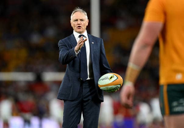 RUGBY AUSTRALIA FRANCE, Australian coach Joe Schmidt is seen before the 2026 Nations Championship Rugby Test between Australia and France at Suncorp Stadium in Brisbane, Saturday, July 11, 2026. ( NO ARCHIVING, EDITORIAL USE ONLY BRISBANE QUEENSLAND Australia  Copyright: xDARRENxENGLANDx 20260711128242615560